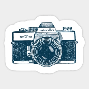 Minolta Retro film camera Sticker